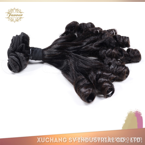 Hot Sale 8A Double Drawn Spring Curl Peruvian Funmi Hair Extension